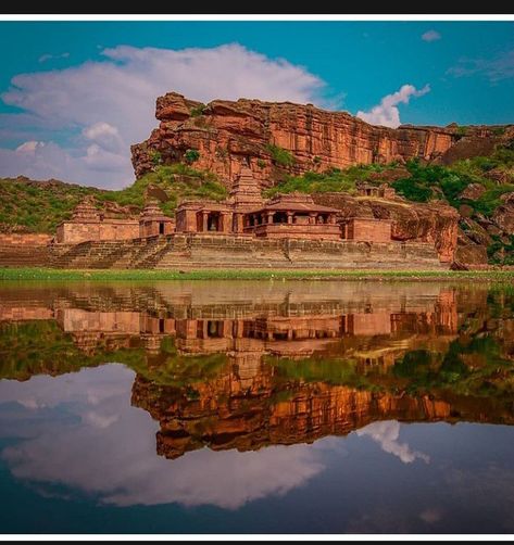 Badami /Bagalkot/Karnataka/India Karnataka Famous Places, Famous Places, Nature Photographs, Amazing Nature, Bucket List, Temple, Places To Visit, India, Photographer