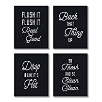 Check this out! Music Themed Decor, Bathroom Quotes Funny, Bathroom Aesthetics, Gray And White Bathroom, Bathroom Wall Decor Art, Laundry Room Wall Decor, Gray Bathroom Decor, White Bathroom Decor, Decor Baie