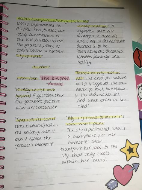 GCSE English Lit the emigrée poem Emigree Poem Annotated, Emigree Poem Analysis, The Emigree Poem Analysis Gcse, The Emigree Poem Analysis, The Emigree Poem, Gcse Poetry Anthology, English Literature Poems, Gcse Poems, Gcse English Language