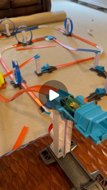 Ed Bolian on Instagram: "Our latest #HotWheels track!   #hotwheelscollector #hotwheelscollectors #hotwheelstrack #track #trackbuilder #hw #toys #vinwiki" Diy Hotwheels Racetrack, Hotwheel Track Ideas, Hot Wheel Tracks Ideas, Diy Race Track For Kids, Hot Wheels Track Ideas, Hot Wheels Gift Ideas, Diy Hot Wheels Track, Hot Wheels Track Diy, Hotwheels Track