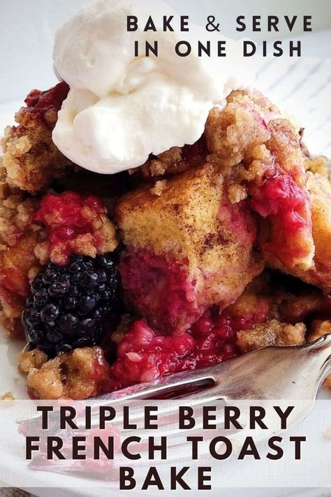 Oven French Toast Casserole, Berry French Toast Bake, Oven French Toast, Berry French Toast Casserole, Fluffy French Toast, Easy Pastry Recipes, Berry French Toast, French Toast Casserole Easy, Delicious Breakfast Casserole