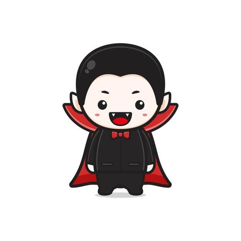 Cartoon Halloween Characters, Cute Vampire Drawing, Halloween Cartoon Characters, Dracula Cartoon, Cute Dracula, Vampire Drawing, Cartoon Vampire, Vampire Cartoon, Cute Halloween Drawings