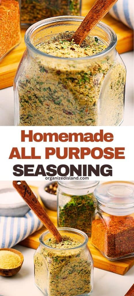 Spice Mix Recipes Diy, Season Blend Recipe, Diy All Purpose Seasoning, Chicken Seasoning Blend, Season All Recipe Homemade, Homemade All Purpose Seasoning, All Purpose Spice Blend, Auntie Nono’s Seasoning Recipe, All Purpose Seasoning Blend