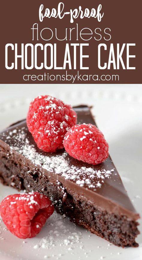 Best Flourless Chocolate Cake, Flourless Cake Recipes, Fudgy Cake, Flourless Chocolate Cake Recipe, Decadent Chocolate Desserts, Gluten Free Chocolate Cake, Flourless Chocolate Cake, Flourless Cake, Postre Keto