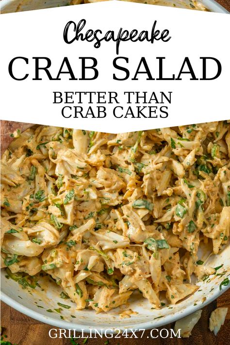 Jumbo Lump Crab Dip, Crab Salad With Real Crab Meat, Old Bay Crab Salad, Real Crab Meat Salad Recipe, Imitated Crab Meals, Paleo Crab Recipes, Bariatric Crab Salad, Crab Egg Salad Recipe, Kickin Crab Salad