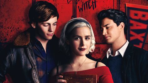 Chilling Adventures Of Sabrina Poster, Sabrina Poster, Supernatural Series Finale, The Chilling Adventures Of Sabrina, Sabrina Cast, Lucy Davis, Harvey Kinkle, Jaz Sinclair, Greg Berlanti