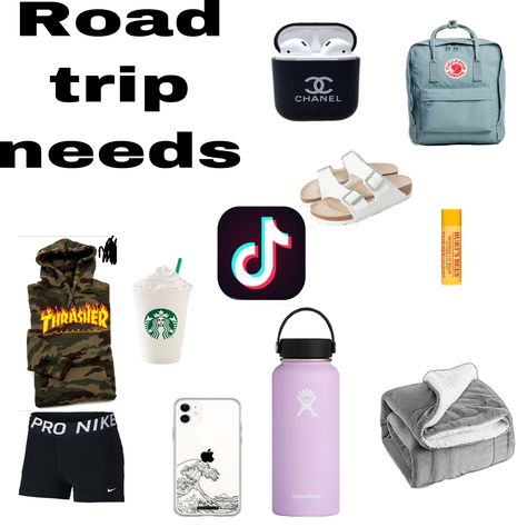 Pack My Bag With Me For Road Trip, What To Pack For A 1 Hour Road Trip, What To Pack On A Road Trip Preppy, What To Bring On A 2 Hour Road Trip, What To Bring On A Road Trip For Teens, Travel Backpack Essentials, Road Trip Necessities, Trip Essentials Packing Lists, Road Trip Checklist