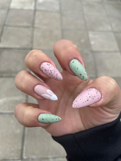 Easter Nails Design Spring, Easter Nails Easy, April Nails, Easter Nail, Bunny Nails, Easter Nail Designs, Easter Nail Art, Nagel Inspo, Easter Nails