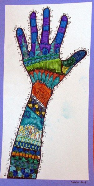 Favorite 3rd Grade Art Projects | Ms. Kennedy: Room 17 Board Art Ideas, Art Ideas For School, 3rd Grade Art Projects, Draw Sea Animals, Hand Art Projects, Draw Sea, Homeschool Art Projects, 3rd Grade Art Lesson, Third Grade Art