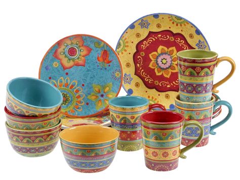 Alcott Hill Ohlman 16 Piece Dinnerware Set Service for 4 & Reviews | Wayfair Top 10 Christmas Gifts, Stoneware Dinnerware Sets, Ceramic Platters, Thoughtful Christmas Gifts, Stoneware Dinnerware, Ceramic Dinnerware, Dessert Bowls, Dinnerware Set, Dinnerware Sets