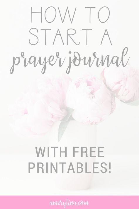 How to start a prayer journal (with free scripture printables!) Word Journal, Prayer Journal Template, Family Prayers, Free Scripture Printables, Prayer Journal Printable, I Need God, Faith Journal, Prayer Journaling, Prayer Requests