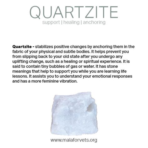 Quartzite Crystal Meaning, Quartzite Meaning, Crystal Facts, Witch Stones, Crystals Guide, Crystal Cards, Crystal Magick, Lower Chakras, Minerals Crystals Stones