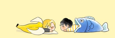 Banana Fish Phone Theme, Banana Fish Widget, Banana Fish Laptop Wallpaper, Banana Fish Wallpaper Computer, Banana Fish Twitter Header, Banana Fish Banner, Banana Fish Anime Poster, Fish Banner, Anime Computer Wallpaper