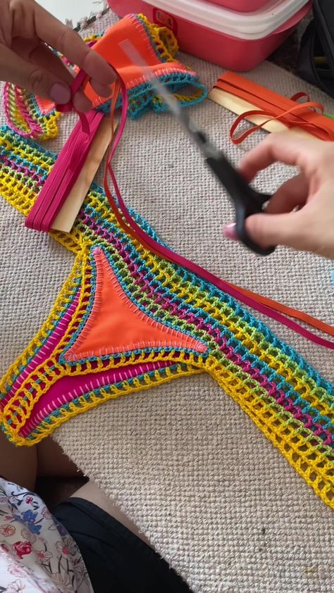 40+ Beach-Ready Bikini and Swimsuit Crochet Patterns #Crochet #CrochetBikini #BikiniCrochet #CrochetTips #CrochetBikiniSets Swimsuit Crochet, Beach Ready, Crochet Clothes, Crochet Bikini, Crochet Patterns, Crochet, Pattern, Clothes