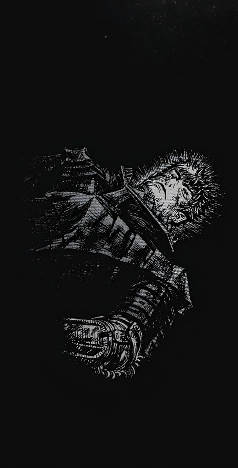 Aesthetic Wallpaper | Guts Guts Black Wallpaper, Berserk Pfp Aesthetic, Berserker Armor Wallpaper, Berserk 1997 Wallpaper, Guts Rage Berserk, Berserk Aesthetic Wallpaper, Guts Wallpaper Berserk, Guts Berserk Pfp, Vagabond Aesthetic