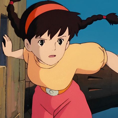 Sheeta Castle In The Sky, Castle In The Sky Sheeta, Studio Ghibli Characters, Masterpiece Theater, Studio Ghibli Movies, Castle In The Sky, Ghibli Movies, Miyazaki, Studio Ghibli