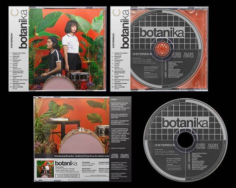 Graphic Juice on Instagram: “CD package artwork by @njmiarifin for Botanika 🌿tri-fold inlay inside with obi-strip and shrink wrap finishing —album compilation released…” Cd Artwork, Cd Packaging, Cd Design, Digital Archives, Shrink Wrap, Tri Fold, Album Art, Artwork Design, Album Covers