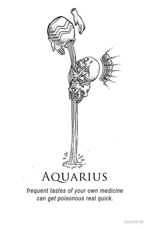 Aquarius - Shitty Horoscopes Book VI: After the Fall by musterni Amrit Brar, Tattoo Aquarius, Aquarius Constellation Tattoo, Aquarius Aesthetic, Aquarius Art, Zodiac Signs Symbols, Aquarius Constellation, Aquarius Tattoo, Aquarius Truths