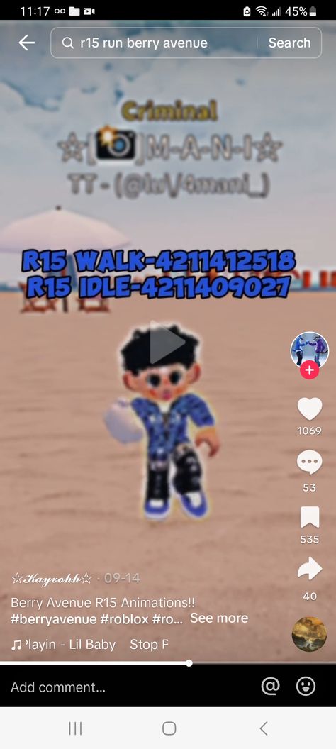 Code Berry Avenue Outfit Cute, Roblox R15 Animation Code, Roblox Walk Codes, Roblox Walk Animation Code, Berry Avenue Code R15 Idle, R15idle Code, Idle Codes Berry Ave, Berry Ave R15 Idle Code, R15 Walk Code Berry Ave