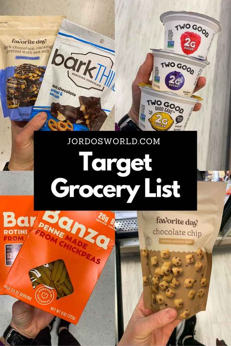 Healthy Food At Target, Target Food Shopping, Target List Ideas, Target Food Finds, Target Grocery Haul, Healthy Target Snacks, Target Meals, Target Grocery List, Target Shopping List