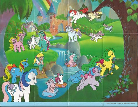 The First Movie I Saw ... With My Sister Old My Little Pony, Original My Little Pony, My Little Pony Vintage, Mlp G1, My Little Pony Poster, Mini Pony, Old School Cartoons, Vintage My Little Pony, Promo Poster