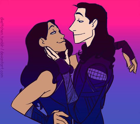 Loki And Sigyn, Avengers Fan Art, Marvel Ships, Avengers Pictures, Avengers Imagines, Loki Art, Loki Fanart, Dc Memes, Avengers Memes