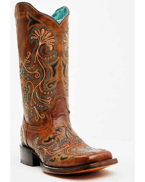 Cowboy Boots Women Outfits, Cowgirl Things, Women's Cowboy Boots, Skull Handbags, Rodeo Boots, Country Vibes, Boot Fits, Kimes Ranch, Womens Cowgirl Boots