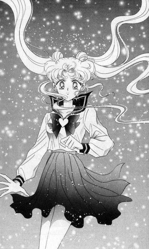 Usagi witnesses Sailor Galaxia taking Mamoru's Star Seed Arte Sailor Moon, Sailor Scout, Sailor Moon Stars, Minako Aino, Sailor Moon Fan Art, Sailor Moon Usagi, Sailor Moon Aesthetic, Sailor Pluto, Sailor Moon Manga