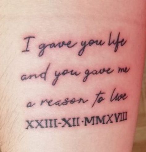 Lyrics Tattoo, Meaningful Tattoo Quotes, Lyric Tattoos, Meaningful Tattoo, Meaningful Tattoos, Tattoo Quotes, Tattoo Ideas, Give It To Me, Tattoos