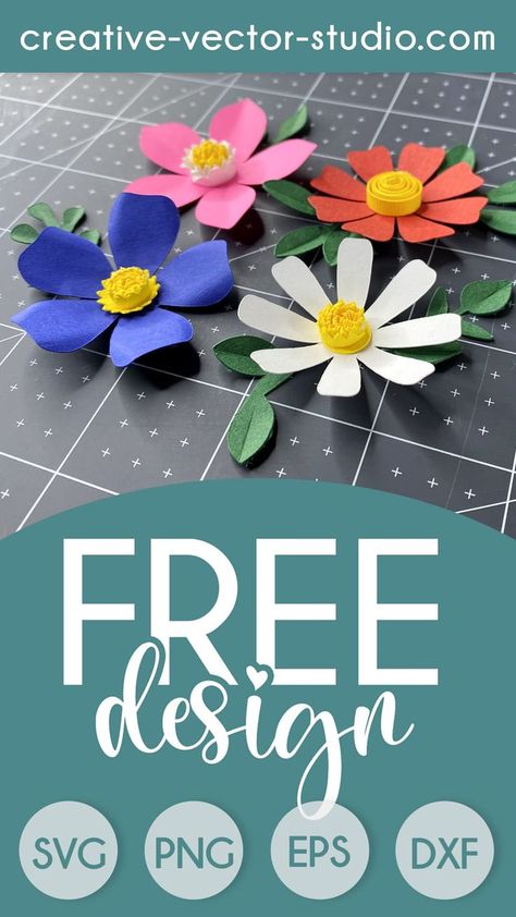 New Free SVG!!! You will get 4 flower templates and 5 flower centers. PAY ATTENTION, leaves are not included!!!! Click to pin and grab these SVG templates for free! #freesvg #freesimplepaperflowersvg #freeflowersvg #freeflowertemplate #freesvg Simple Paper Flowers, Free Paper Flower Templates, Simple Paper Flower, Flower Templates Printable, Flower Svg Files, Svg Templates, Flower Cut Out, Printable Flower, Flowers Svg