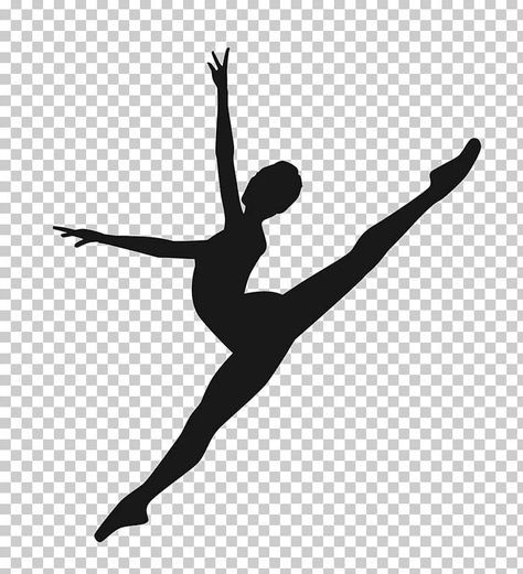 Contemporary Dance Drawing, Dancer Sillouhette, Dance Silhouette Art, Ballet Black And White, Dancer Clipart, Dance Clipart, Dance Png, Dancing Clipart, Dancing Drawing