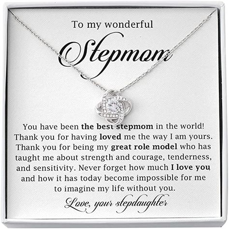 Gifts For Stepmom, Cute Birthday Quotes, Birthday Paragraph, Step Mother Gifts, My Stepmom, Gift Ideas Jewelry, Valentines Letter, Mom Gift Ideas, Bonus Mom Gifts