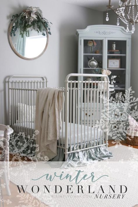 Winter Wonderland Nursery, Winter Nursery, Wonderland Nursery, Colourful Nursery, Rooms Inspiration, Colorful Nursery Decor, Classic Nursery, Girl Nursery Themes