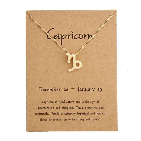 Capricorn Bracelet, Capricorn Star Sign, Constellation Zodiac Signs, Zodiac Sign Capricorn, Aries And Aquarius, Zodiac Pendant Necklace, Dainty Necklaces, Horoscope Necklace, Zodiac Sign Necklace