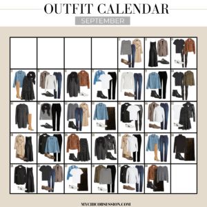 August Outfit Roundup - MY CHIC OBSESSION September Outfits Casual, Recreating Pinterest Outfits, 30 Days Of Outfits, Capsule Clothing, Outfit Calendar, August Outfits, November Outfits, September Outfits, My Chic Obsession