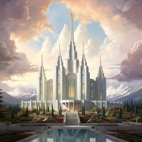 LDS Temple Print Lds Temple Wallpaper, Lds Jesus Christ Pictures, Christ Pictures, Aesthetic Church, Lds Temple Art, Lds Artwork, Jesus Christ Lds, Cozy Baby Room, Mormon Temples