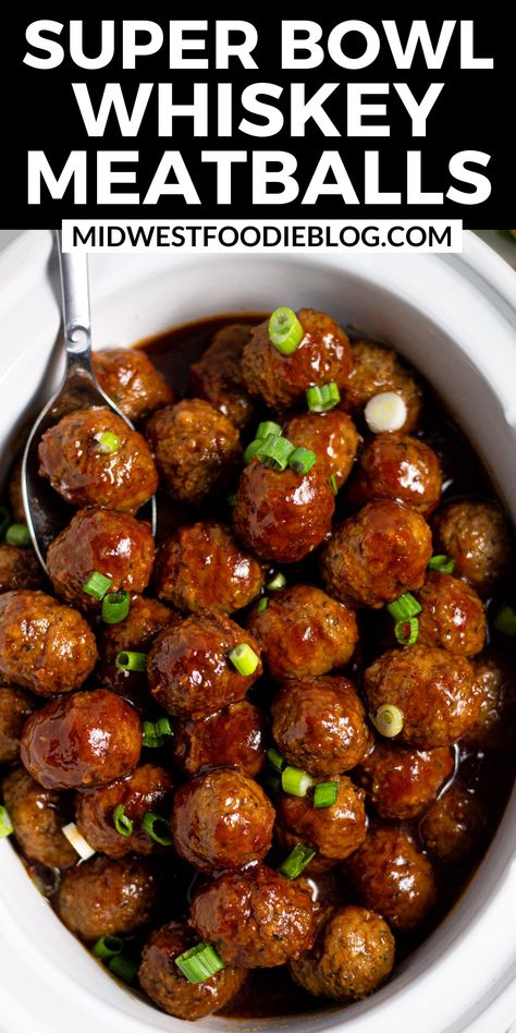 Bourbon Bbq Meatballs, Bourbon Meatballs Crockpot, Whiskey Meatballs, Holiday Munchies, Saturday Night At Home, Bourbon Party, Bourbon Meatballs, Mince Dishes, Meatball Appetizer