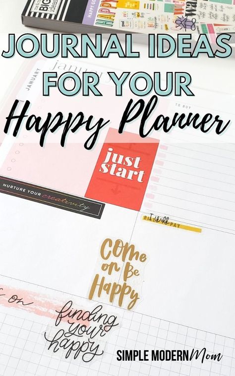 Happy Planner Journaling, Happy Planner Journaling Ideas, Happy Planner Tracker Ideas, Happy Planner Memory Keeping, Happy Planner Ideas Inspiration, New Journal Ideas, Home Organization Printables, Happy Planner Ideas, Memory Planning