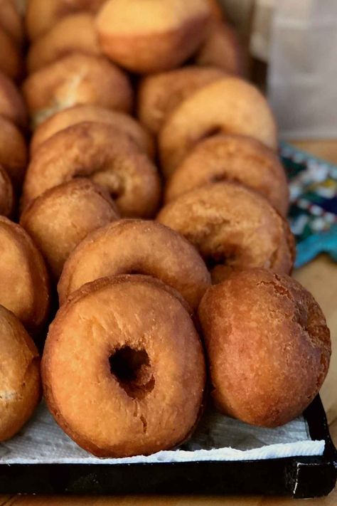 Self Rising Flour Doughnut Recipe, Healthy Old Fashioned Donut Recipe, Cake Doughnuts Old Fashioned, Fry Cakes Donut Recipes, Plain Cake Donut Recipe, Fried Doughnuts Recipe, Drop Donuts Old Fashioned, Old Fashion Doughnuts Recipe, Recipes For Buttermilk