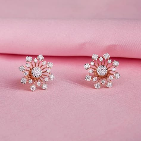 Studs Earrings Gold India, Studs Earrings Gold, Vj Collection, Crystals Beautiful, Nails Polish, Ruby Earrings, Studs Earrings, Earrings Studs, Antique Engagement Rings