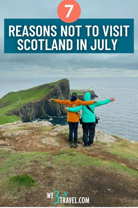 Thinking of visiting Scotland in July? Make sure you read this first before you take your Scotland summer vacation. Scotland In July Outfits, What To Wear In Scotland In July, What To Wear In Scotland In June, Summer In Scotland Outfits, Scotland Packing List, Scotland Summer, Visiting Scotland, Scotland Nature, Scotland Fashion