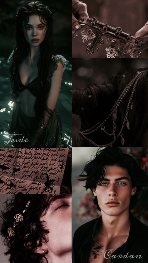 #TheCruelPrince #HollyBlack #Jude #Cardan Jude Cardan, Cardan And Jude, Jude And Cardan, Holly Black, Book Characters, Cool Artwork, Prince, Books