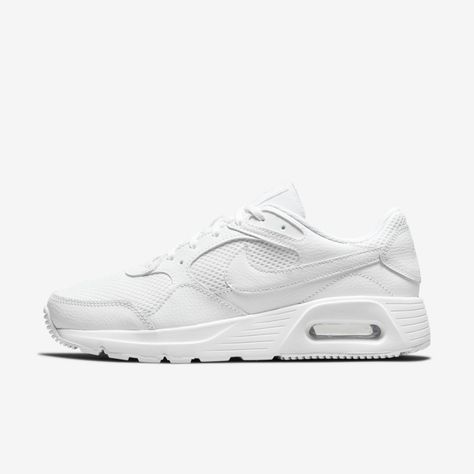 Trendy Nike Shoes Casual, Nike Shoes Air Maxes, Nike Air Max Sc Leather White, Nike White Air Max Women, Nike Air Max Womens, Nike Shoes Chunky, Women Nike Air Max Outfit, Everyday Women Shoes, Nike Air Max Shoes Women