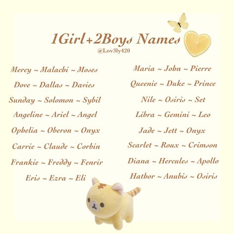 Triplet Names 2 Boys 1 Girl, Twin Names Ideas, Triplet Names Ideas, Twins Names Boy And Girl, Names For Triplets, Twin Name Ideas, Twin Names Boy And Girl, Triplet Babies 2 Boys 1 Girl, Cute Twin Names