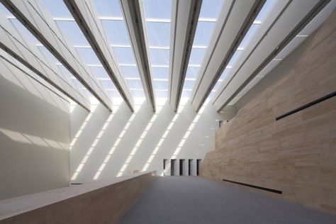 KSP_Tianjin_Art_Museum_interior2_s Art Galleries Architecture, Contemporary Museum, Museum Lighting, Museum Interior, Museum Architecture, Design Apartment, Gallery Design, Tianjin, Luz Natural