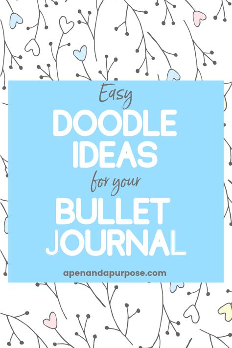 Have you always wanted to create beautiful bullet journal doodles, but worried you didn't have the talent? Start practicing today with these easy bullet journal doodle ideas and start drawing. Doodling in your journal is a great creative outlet. I love having an art journal and sketchbook right in my bujo. Doodle Bujo Journal Ideas, Bujo Icons, Aesthetic Doodles For Journal, Easy Doodles Drawings Creative, Journal Doodles Aesthetic, Doodle Quotes Draw Art Journals, Doodles Writing, Doodles For Bullet Journal, Border Doodles