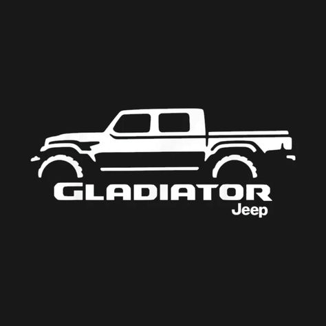 Jeep Gladiator - Jeep Gladiator - T-Shirt | TeePublic Jeep Gladiator Accessories, Jeep Life Decal, Jeep Tattoo, Jeep Quotes, Jeep Art, Cricut Cups, Gladiator Tattoo, Jeep Gear, Jeep Decals