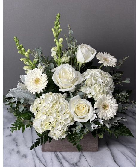 Whimsical floral arrangements