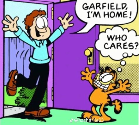 Fat Orange Cat, Garfield Pictures, Garfield Images, Funny Orange, Garfield Cartoon, Me Me Me, Garfield Cat, Garfield Comics, I Hate Mondays