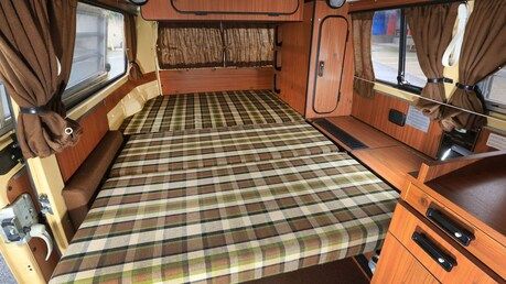 1978 Vw Bus, Volkswagen Bus Interior, Westfalia Camper, Vw Bus Interior, Vw Westfalia, Bus Interior, Kombi Home, Vintage Vw Bus, Six Figures